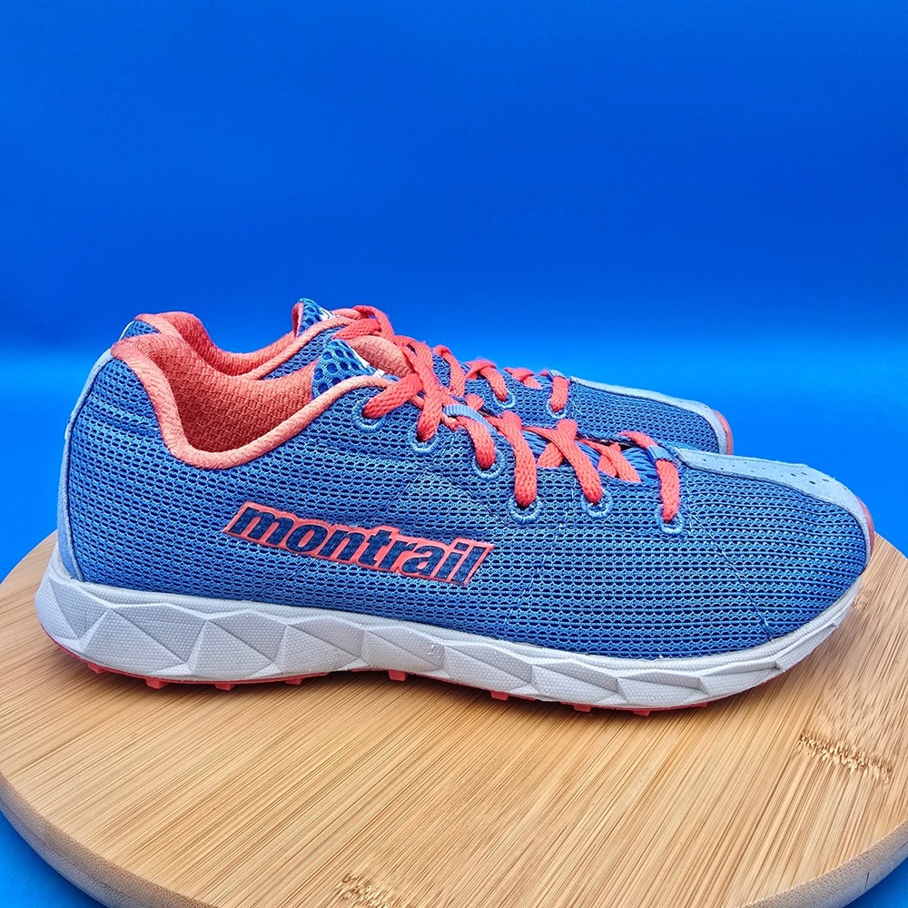 Montrail Rogue Fly Trail Running‎ Shoes Women's 7 Blue Coral Gryptonite